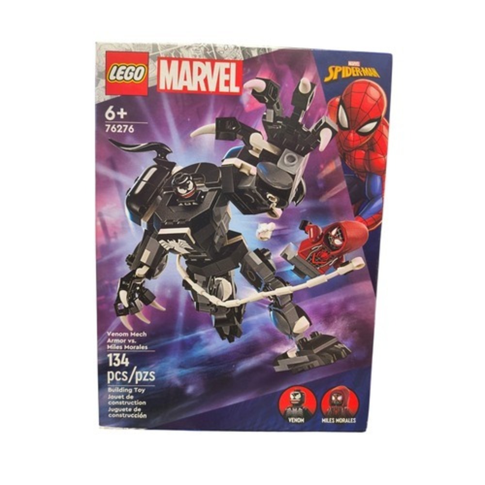 LEGO Marvel Venom Mech Armor vs. Miles Morales Set #76276